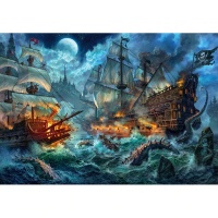 Clementoni 36530 Schlacht der Schiffe 6000 Teile Puzzle