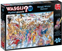 Jumbo 25012 Wasgij Mystery 22 Winter Games 1000 Teile Puzzle