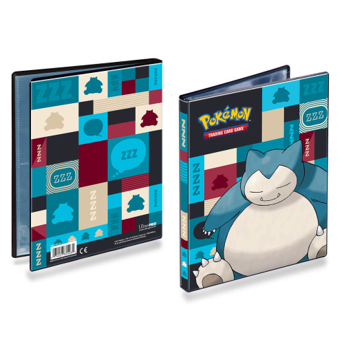 Ultra PRO Pokémon 4-Pocket Portfolio Snorlax Sammelalbum Relaxo Pokemon