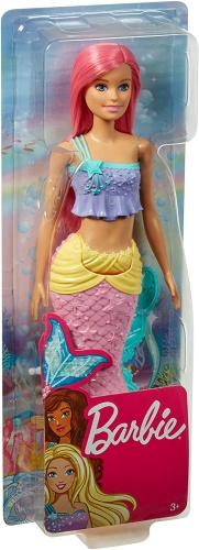 Barbie GGC09 Dreamtopia Meerjungfrau mit pinken Haaren