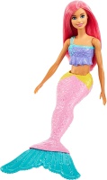 Barbie GGC09 Dreamtopia Meerjungfrau mit pinken Haaren