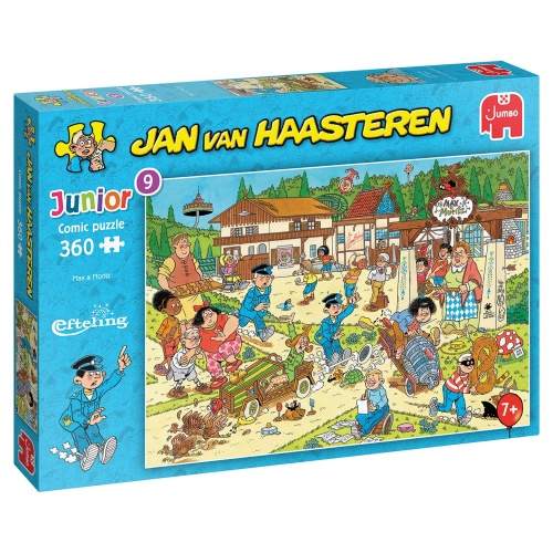 Jumbo 20080 Jan van Haasteren - Junior 9 Efteling Max & Moritz 360 Teile Puzzle