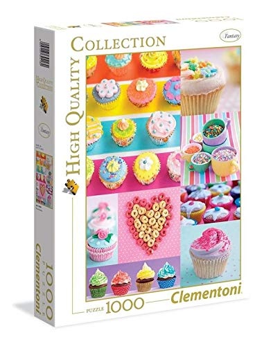 39419 Clementoni Süße Cupcakes 1000 Teile Puzzle