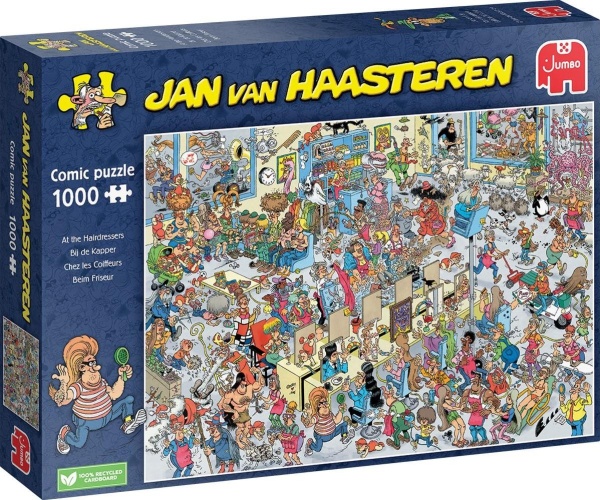 Jumbo 20070 Jan van Haasteren - Beim Friseur 1000 Teile Puzzle