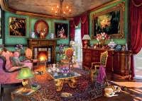 Jumbo 11365 Falcon de luxe - The Drawing Room 1000 Teile Puzzle