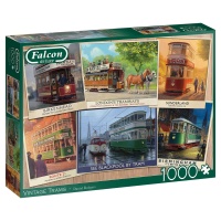Jumbo 11367 Falcon de luxe - Vintage Trams 1000 Teile Puzzle