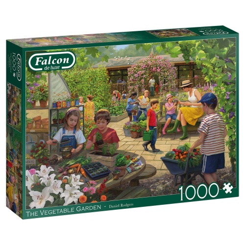 Jumbo 11380 Falcon - The Vegetable Garden 1000 Teile Puzzle