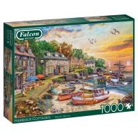 Jumbo 11382 Falcon - The Harbour Cottages 1000 Teile Puzzle