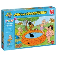 Jumbo 20078 Jan van Haasteren - Junior 7 Planschbecken-Streiche 150 Teile Puzzle
