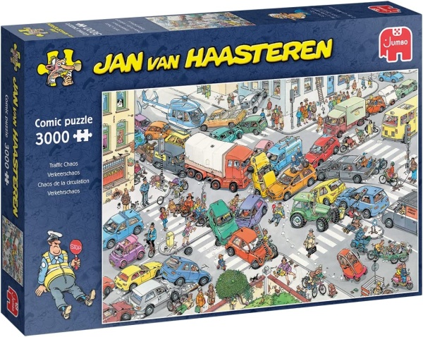 Jumbo 20074 Jan van Haasteren-Verkehrschaos 3000 Teile