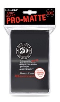 Ultra PRO Black Matte Sleeves 100 Kartenhüllen