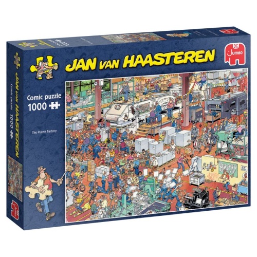 Jumbo 82030 Jan van Haasteren - The Puzzle Factory 1000 Teile Puzzle