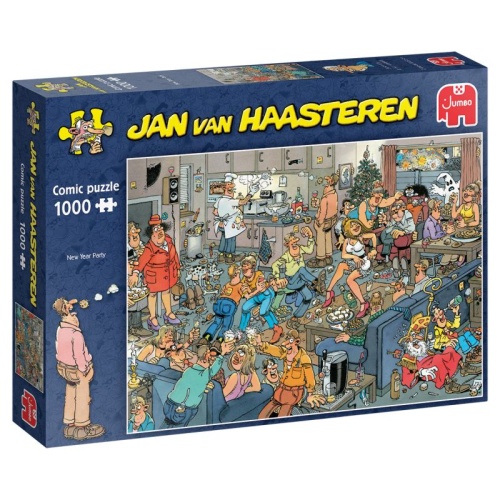 Jumbo 82039 Jan van Haasteren - New Year Party 1000 Teile Puzzle