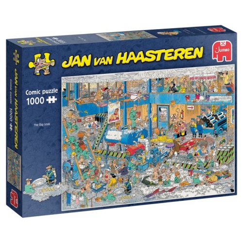 Jumbo 82040 Jan van Haasteren - The Big Leak 1000 Teile Puzzle