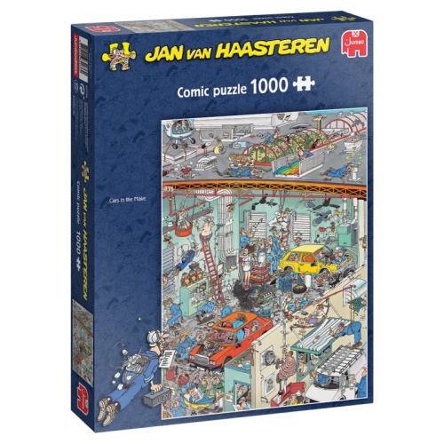 Jumbo 82036 Jan van Haasteren - Cars in the Make 1000 Teile Puzzle