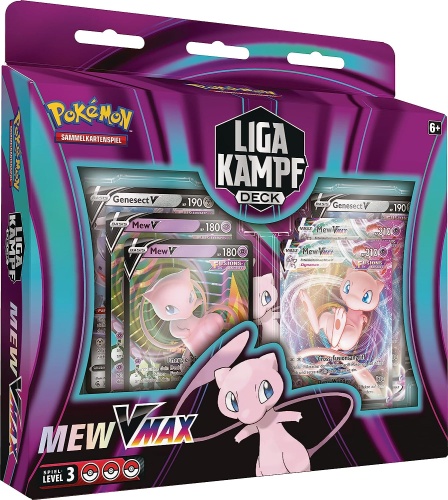 Pokemon 45311 Liga-Kampfdeck Mew V Max DE