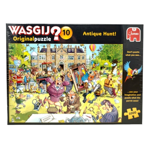 Jumbo 82042 Wasgij Original Puzzle - Antiquitätenjagd / Antique Hunt Nr. 10 - 1000 Teile Puzzle