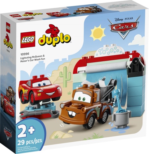 LEGO® 10996 Lightning McQueen und Mater in der Waschanlage