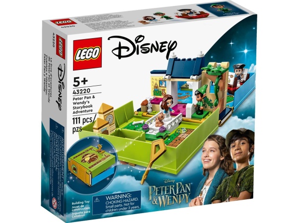 LEGO® 43220 Disney Peter Pan & Wendy – Märchenbuch-Abenteuer