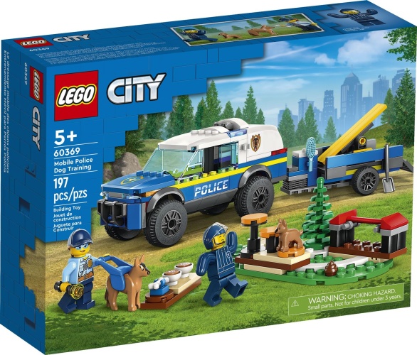 LEGO® 60369 Mobiles Polizeihunde-Training