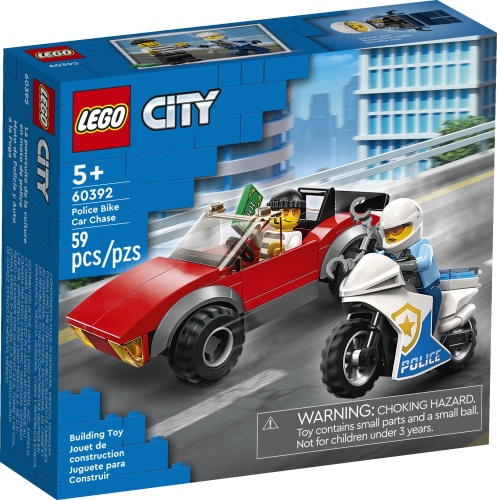LEGO® 60392 Verfolgungsjagd mit dem Polizeimotorrad