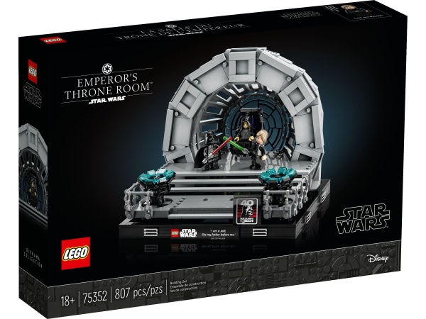 LEGO® 75352 Thronsaal des Imperators™ – Diorama